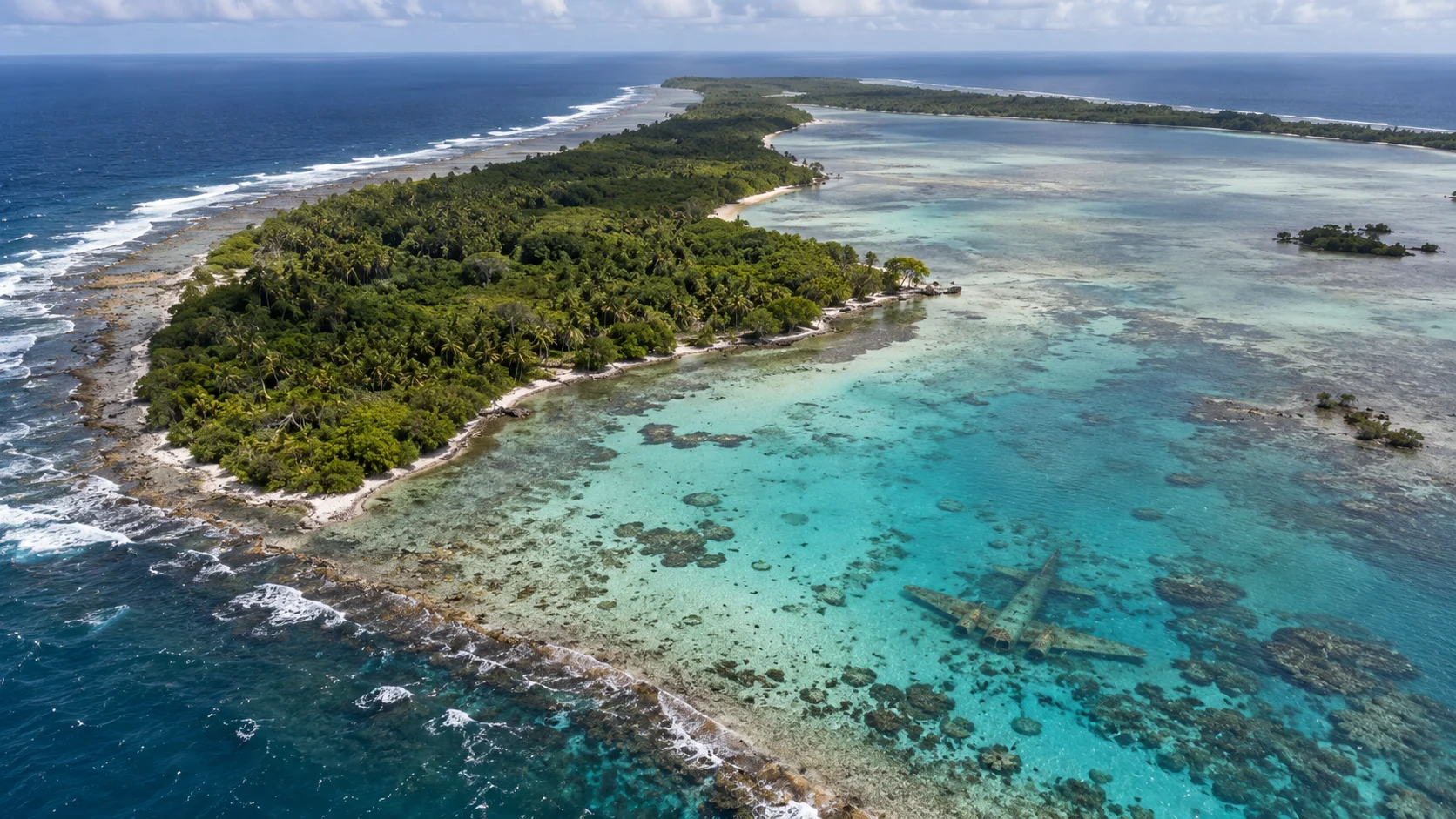 Researchers investigate the Taraia Object in Nikumaroro Island’s lagoon during the 2026 search for Amelia Earhart’s missing plane.